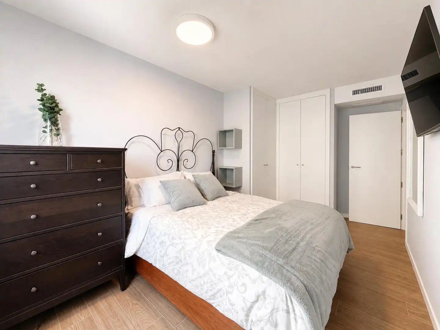 Schlafzimmer von Wohnung zum Verkauf in Valencia mit Klimaanlage, Terrasse und Abstellraum