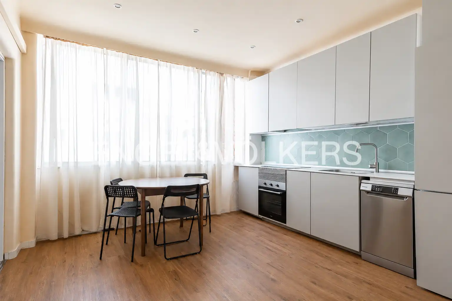 Cocina de Piso en venta en Badalona con Aire acondicionado, Calefacción y Parquet