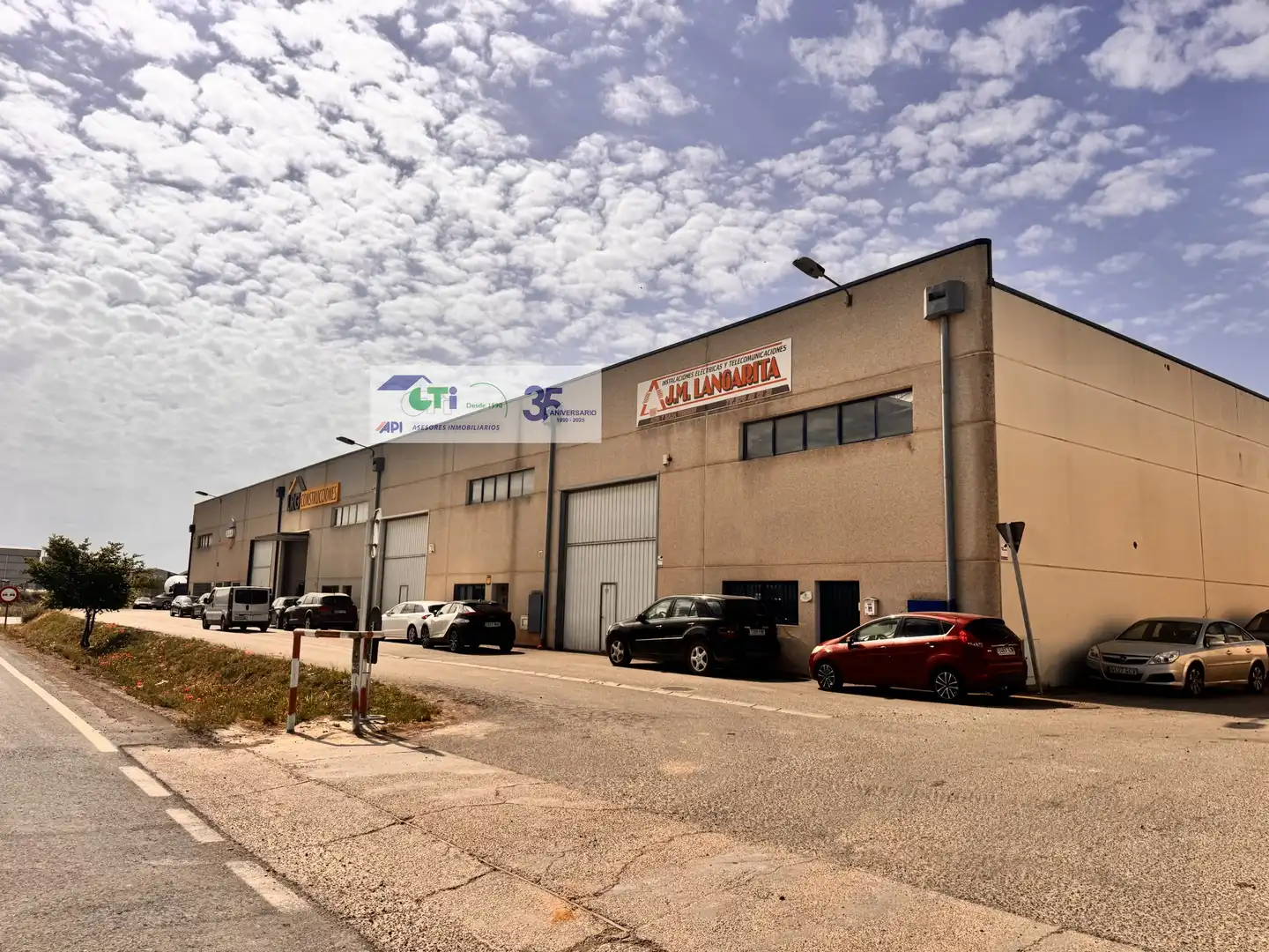 Exterior view of Industrial buildings for sale in Épila