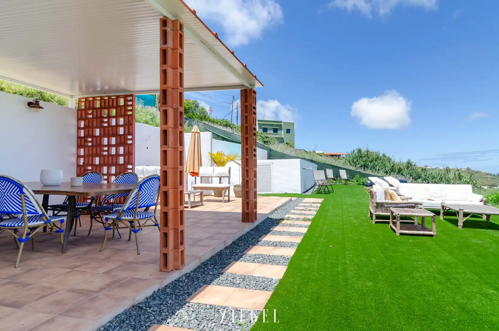 Terrace of Houses for sale in Santa María de Guía de Gran Canaria  with Private garden, Terrace and Storage room