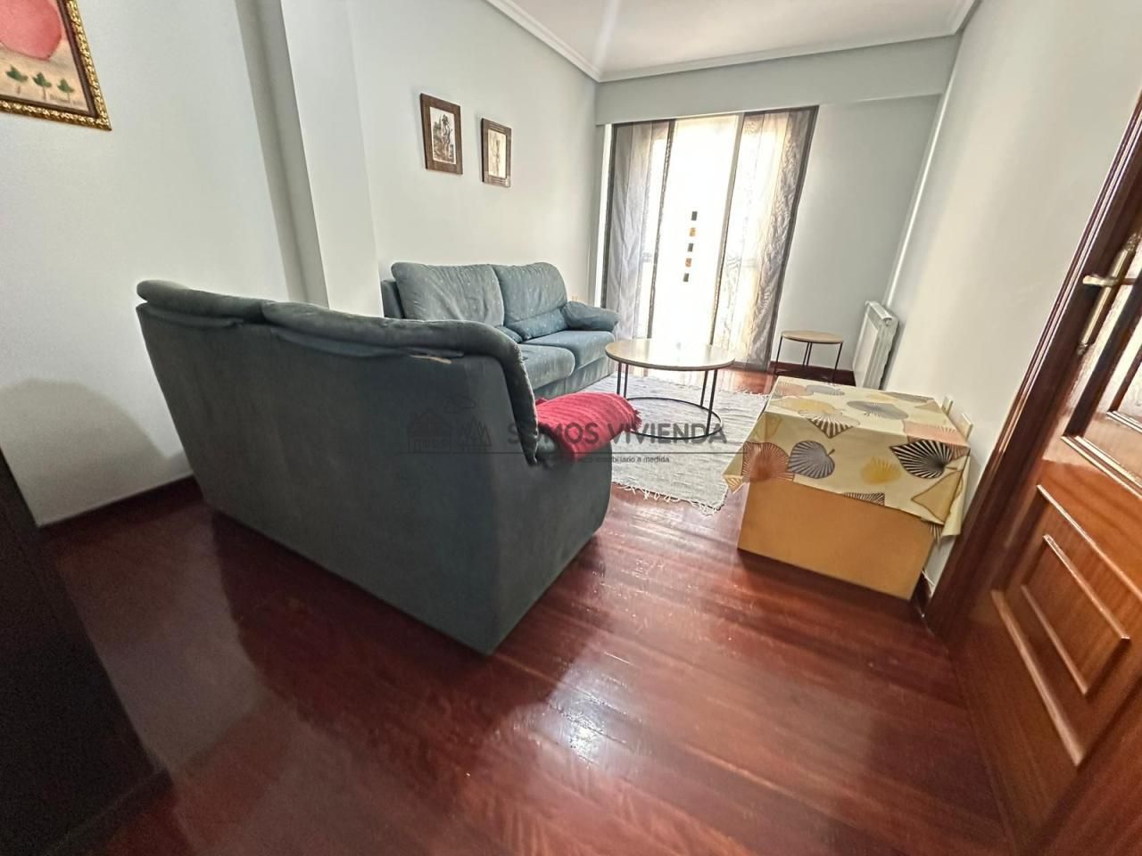 Living room of Flat to rent in Ourense Capital   with Heating, Terrace and Furnished