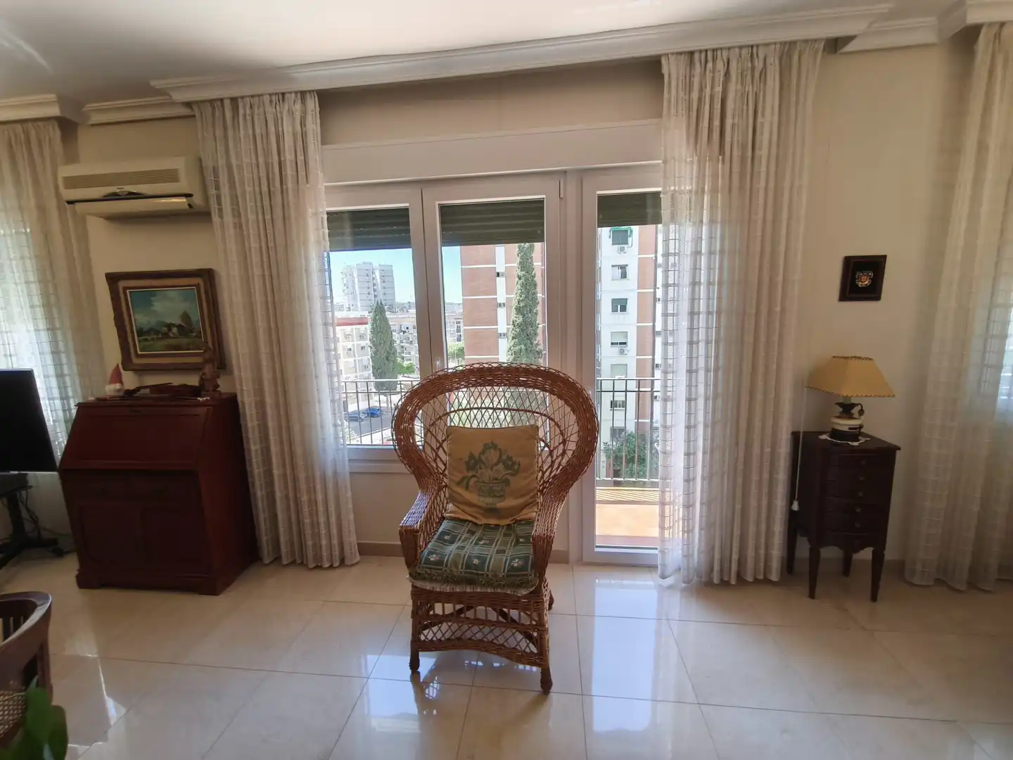 Terrasse von Wohnung zur Miete in Sevilla mit Klimaanlage, Heizung und Terrasse