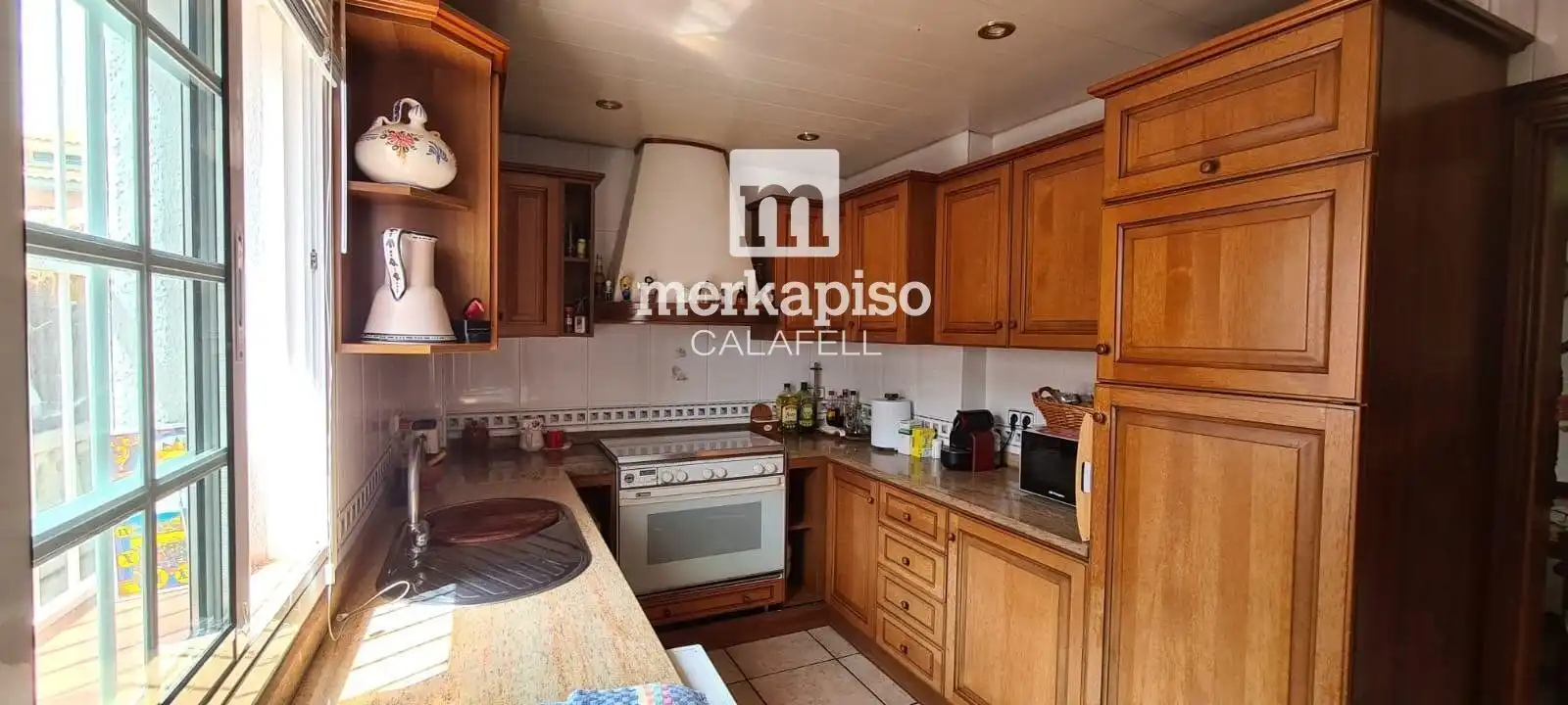 Cocina de Casa o chalet en venta en Calafell con Aire acondicionado, Calefacción y Terraza