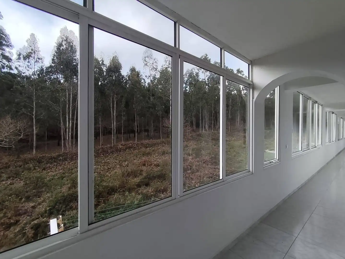 Exterior view of Flat for sale in Fisterra  with Furnished