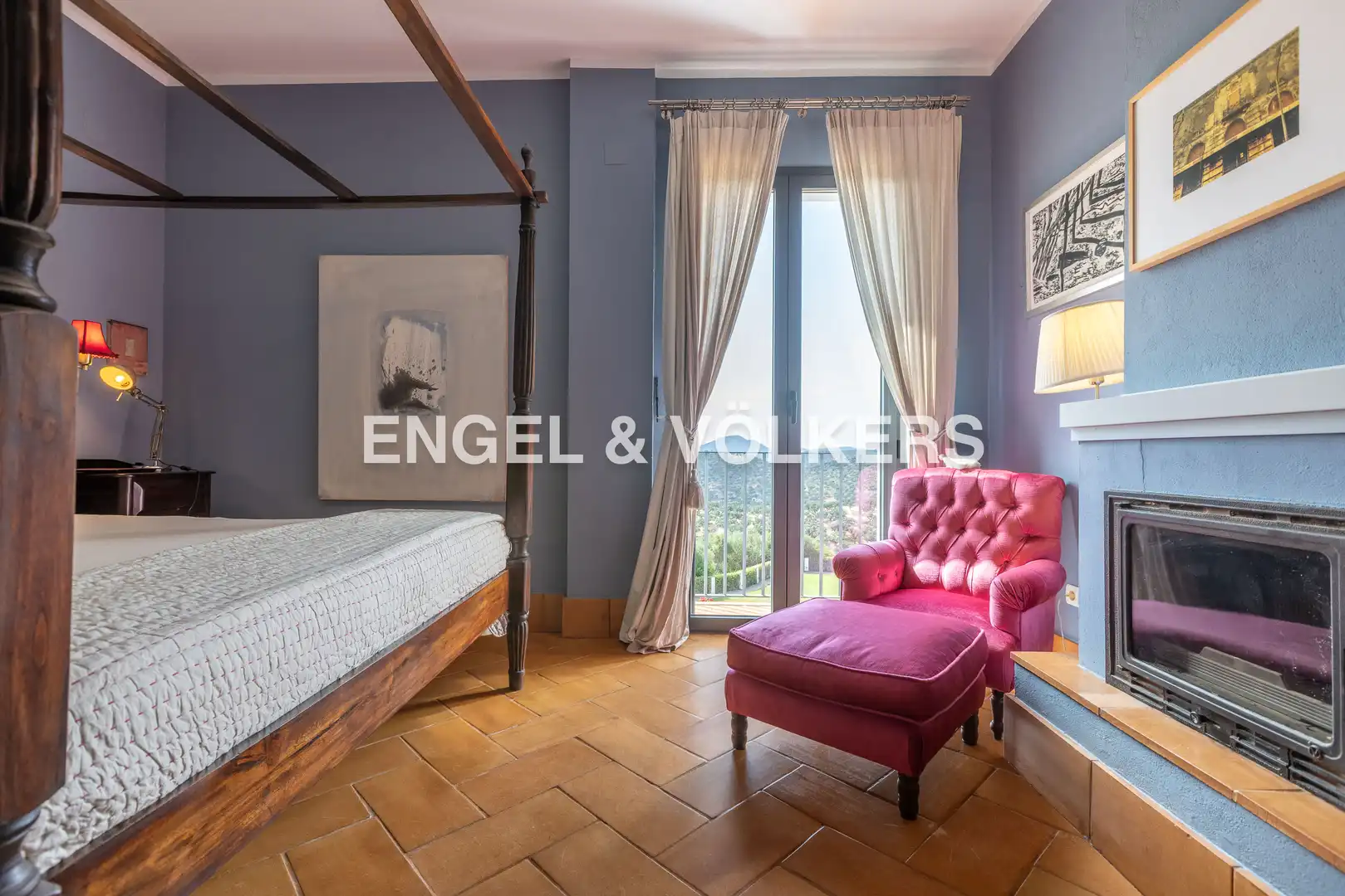 Habitación de Casa o chalet en venta en Zufre con Aire acondicionado, Calefacción y Jardín privado