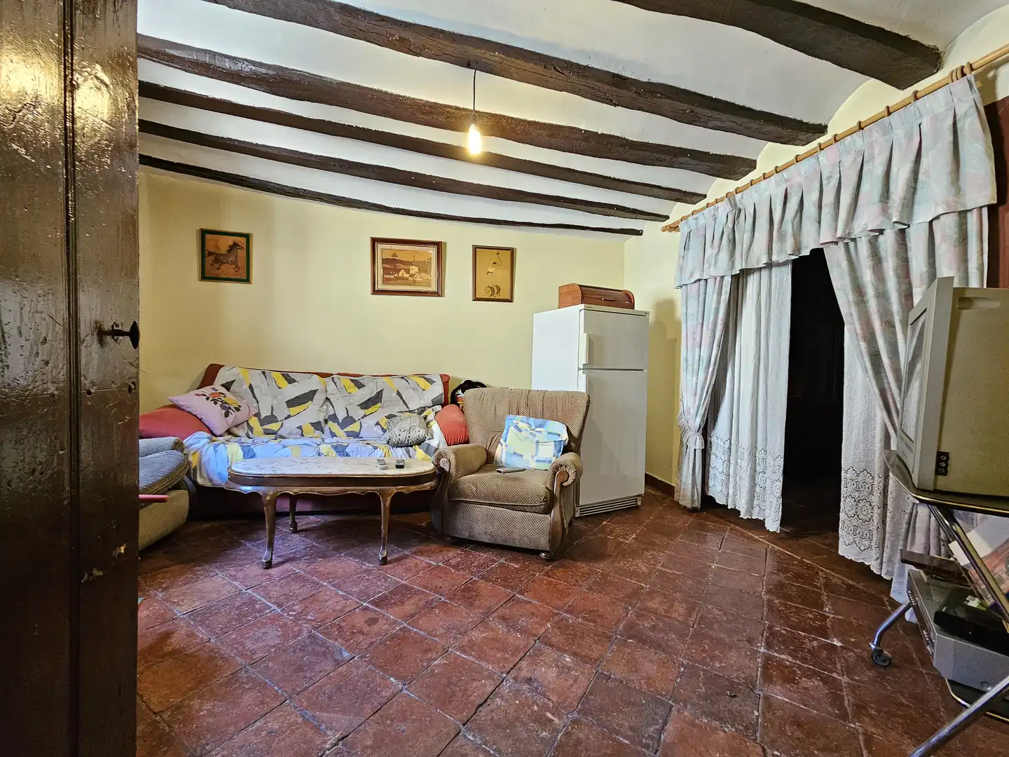 Sala de estar de Casa adosada en venta en Condado de Treviño con Amueblado y Balcón