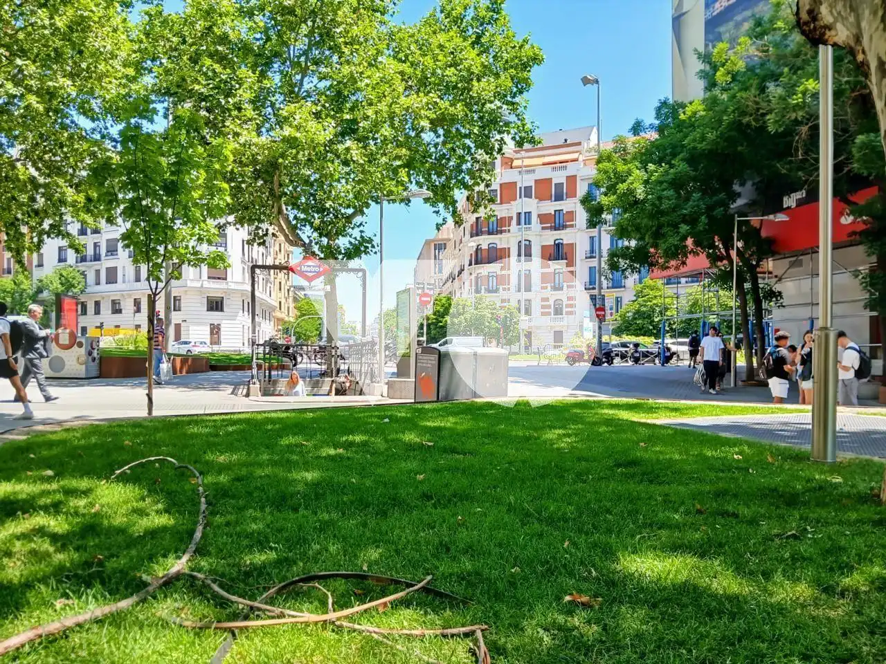 Außenansicht von Wohnungen zum Verkauf in Madrid mit Heizung und Möbliert