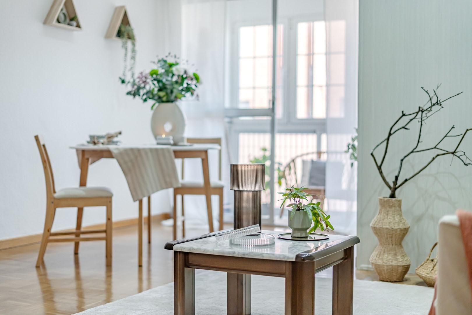 Dining room of Flat for sale in  Madrid Capital  with Heating, Private garden and Parquet flooring