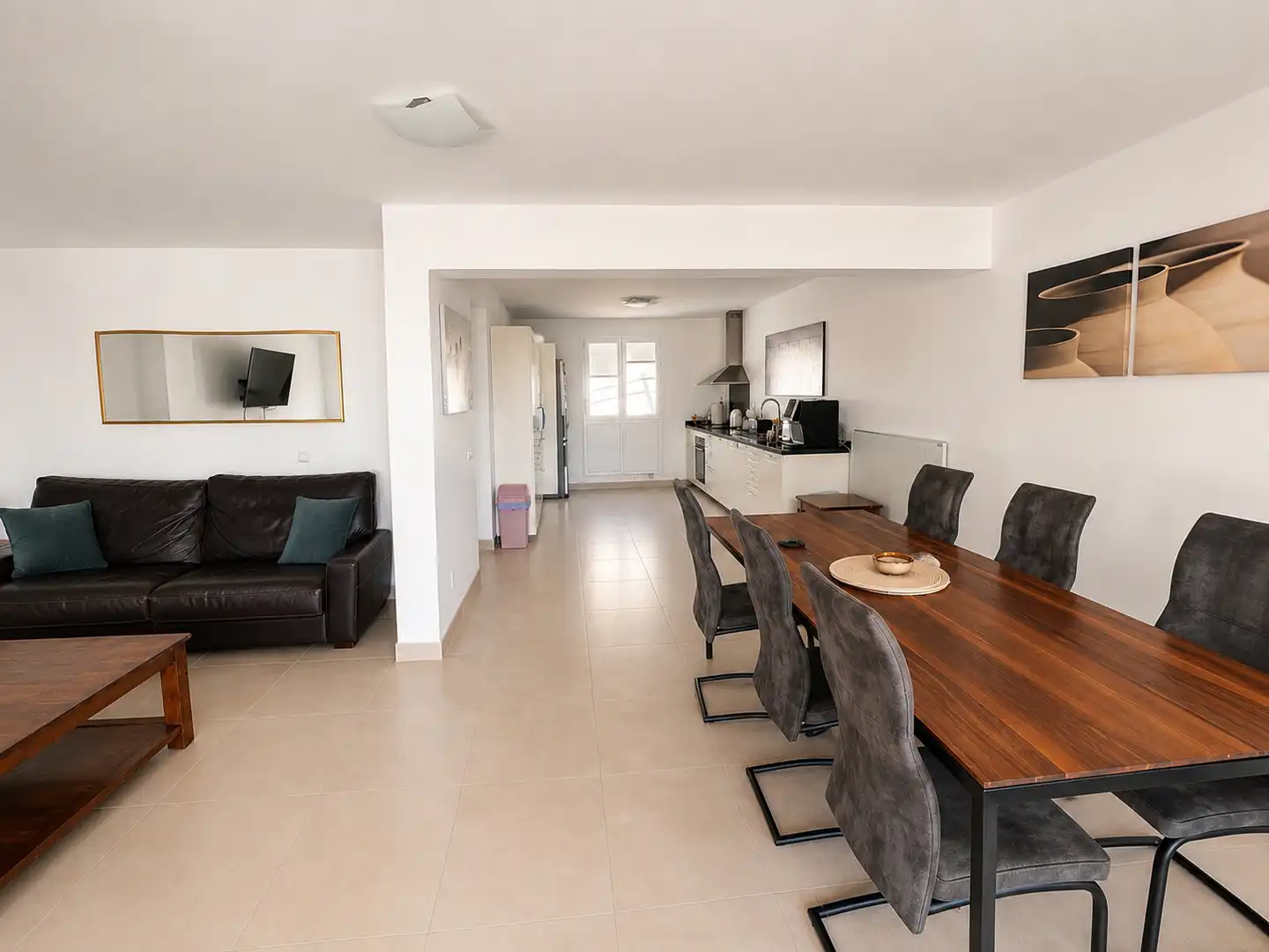 Dining room of Detached homes for rent in Calvià  with Air Conditioner, Terrace and Furnished