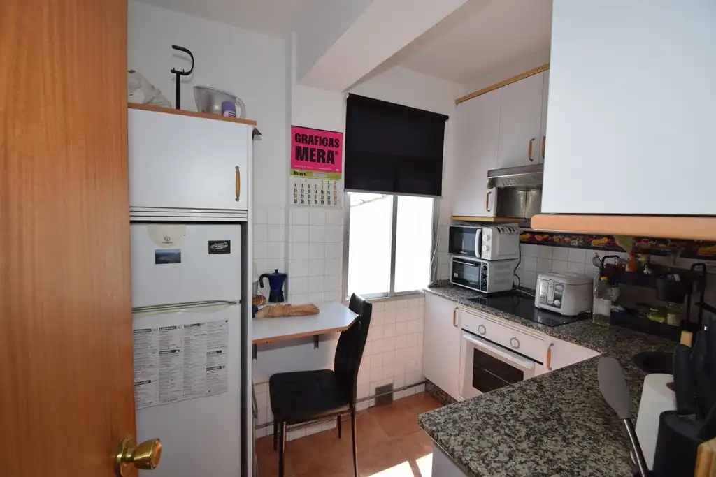 Kitchen of Flat for sale in Miño  with Terrace, Furnished and Washing machine