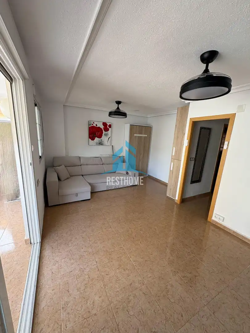 Sala de estar de Piso en venta en Cullera con Terraza y Piscina comunitaria