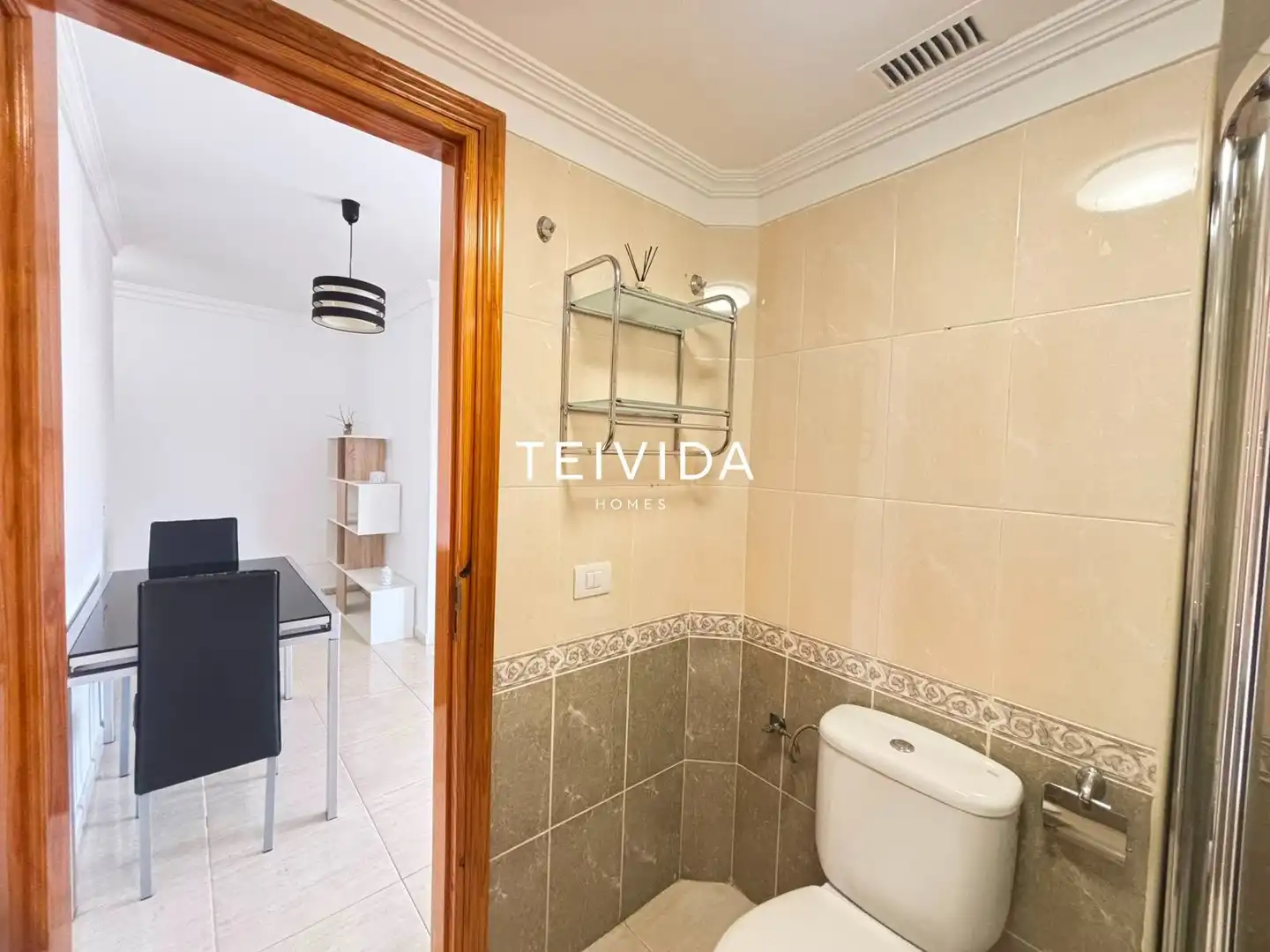 Baño de Piso de alquiler en San Miguel de Abona con Terraza y Amueblado
