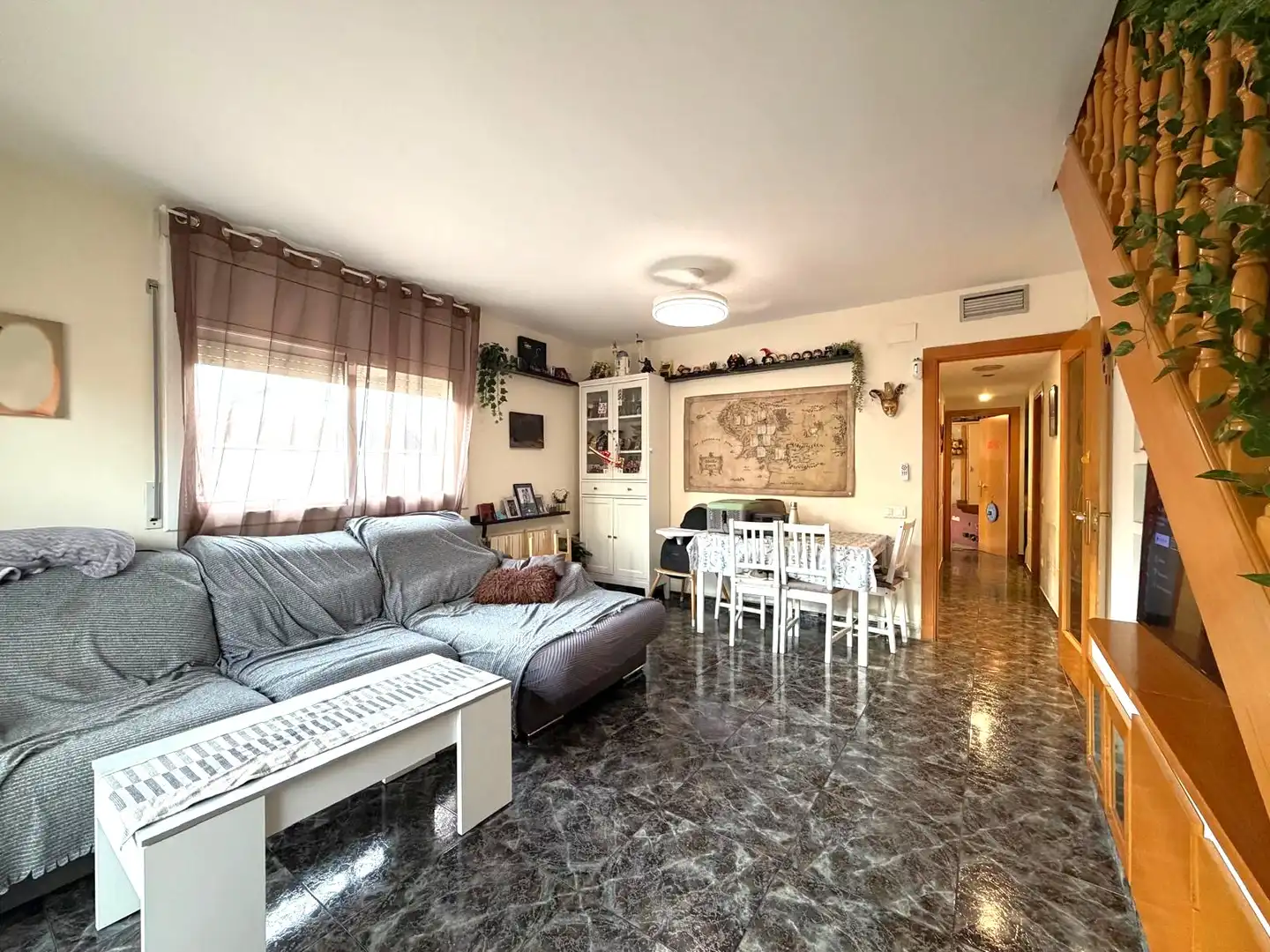 Sala d'estar de Pis en venda en Terrassa amb Aire condicionat, Calefacció i Terrassa