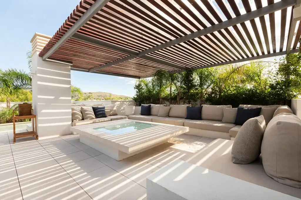 Terrasse von Dachboden zum Verkauf in Pollença mit Klimaanlage, Heizung und Terrasse