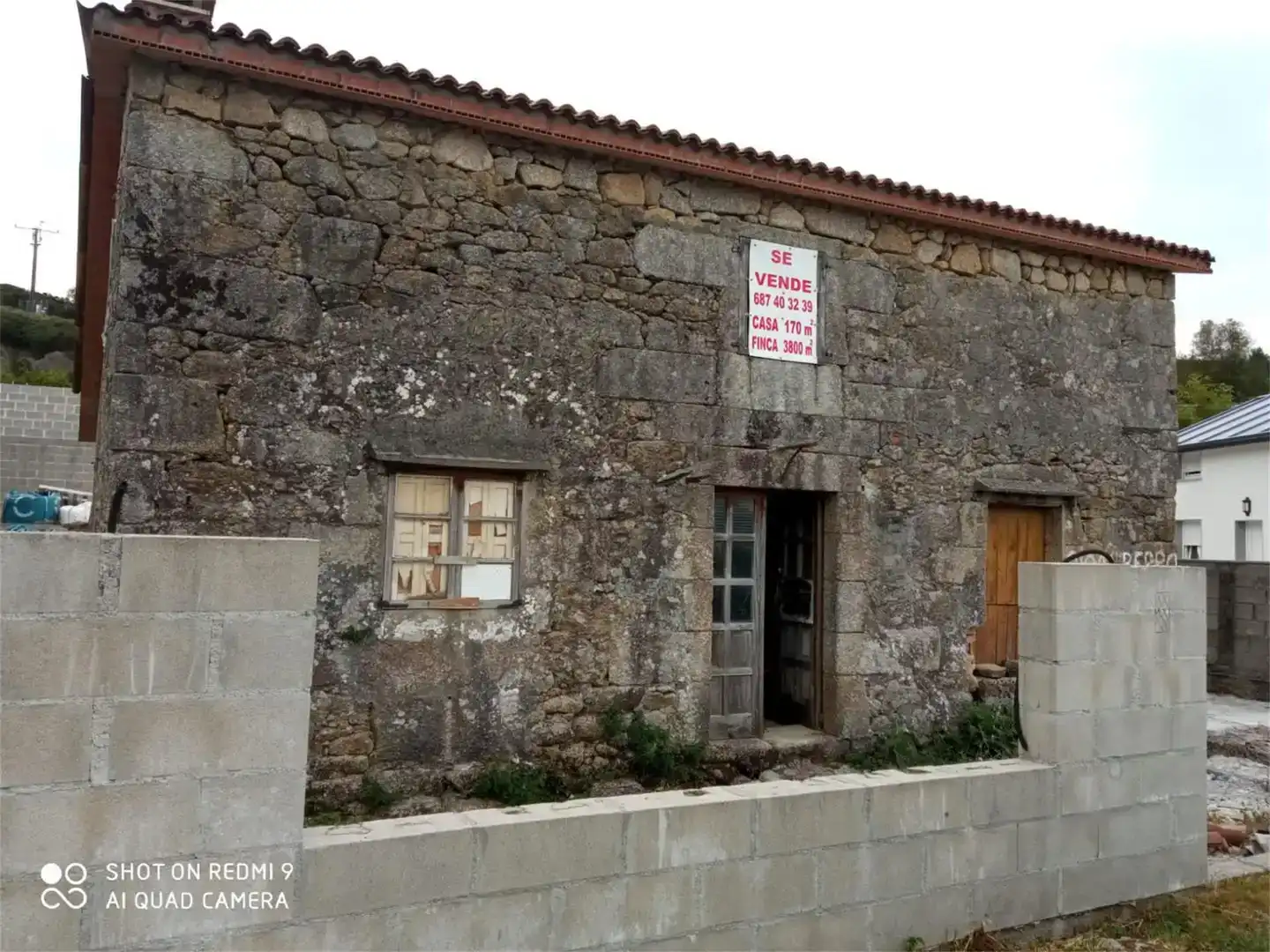 Vista exterior de Casa o xalet en venda en San Sadurniño
