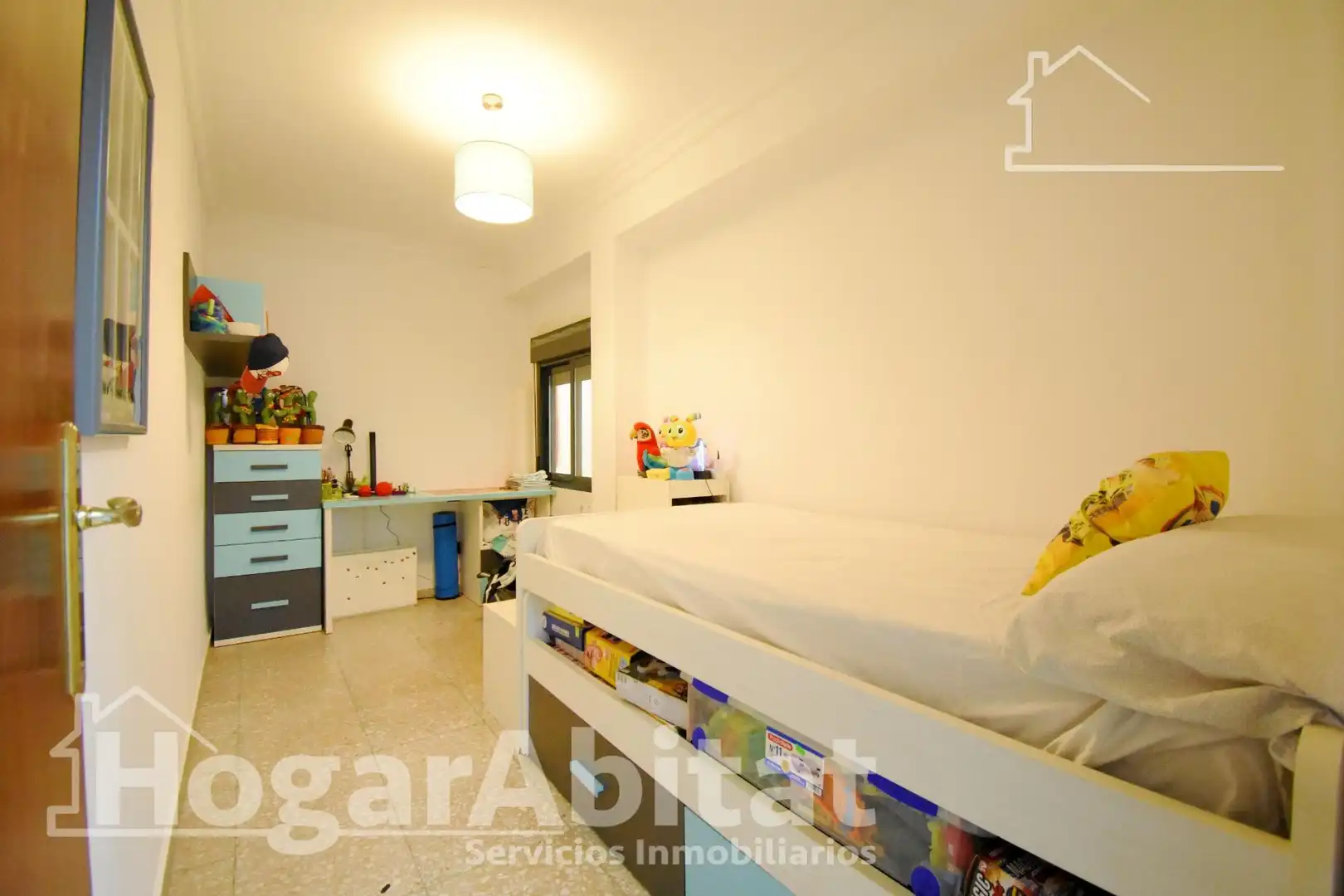 Bedroom of Flat for sale in Oliva  with Air Conditioner, Heating and Terrace