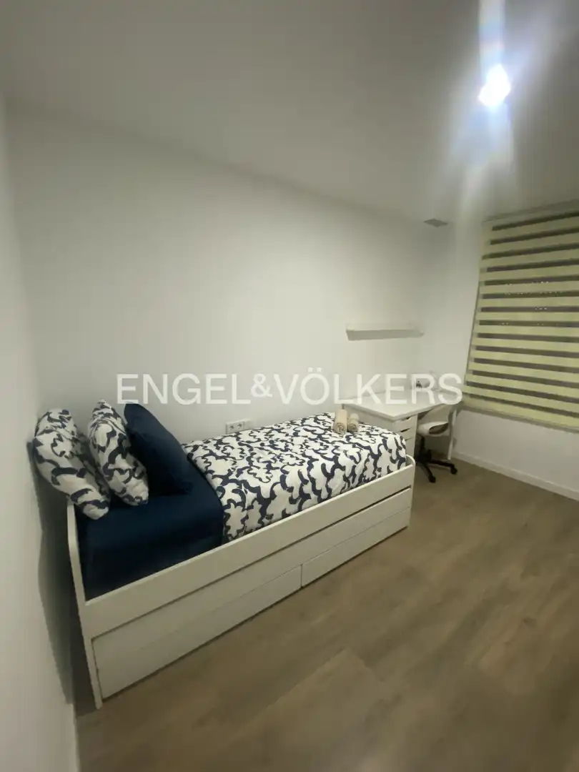 Bedroom of Flat for rent in Sitges  with Air Conditioner, Heating and Furnished
