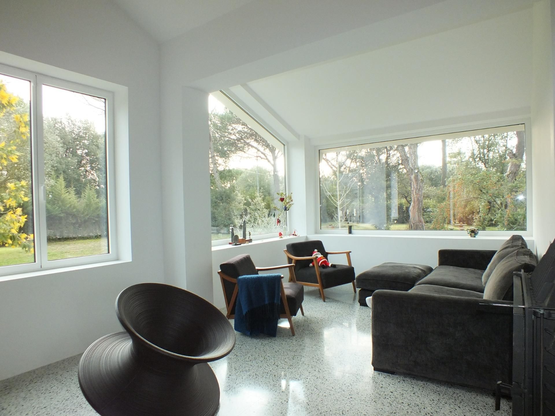 Living room of House or chalet for sale in Seva  with Private garden