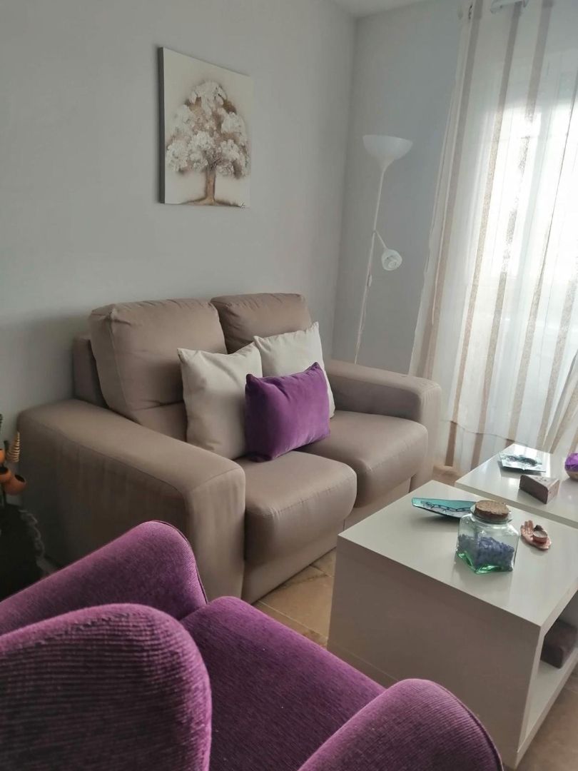Living room of Flat to rent in Rincón de la Victoria  with Heating, Furnished and Oven