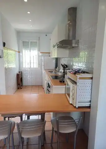 Cocina de Apartamento de alquiler en Islantilla con Aire acondicionado, Calefacción y Terraza