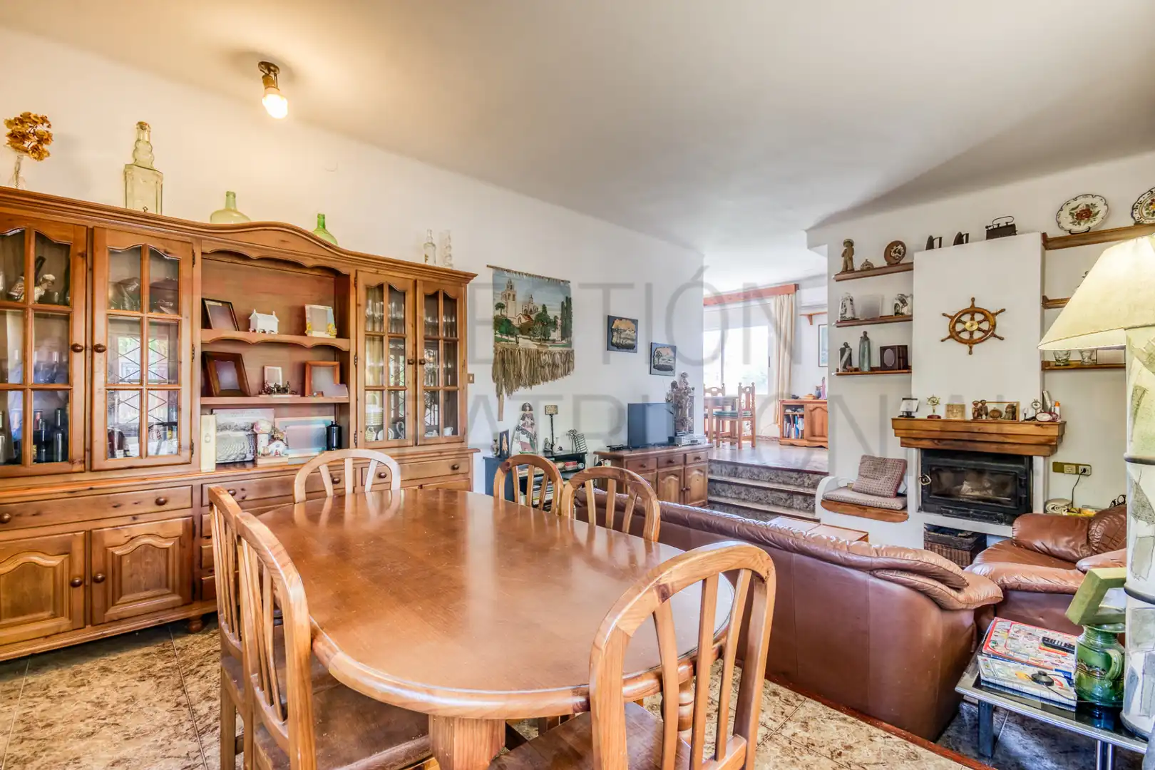 Comedor de Casa o chalet en venta en Pineda de Mar con Aire acondicionado, Calefacción y Jardín privado