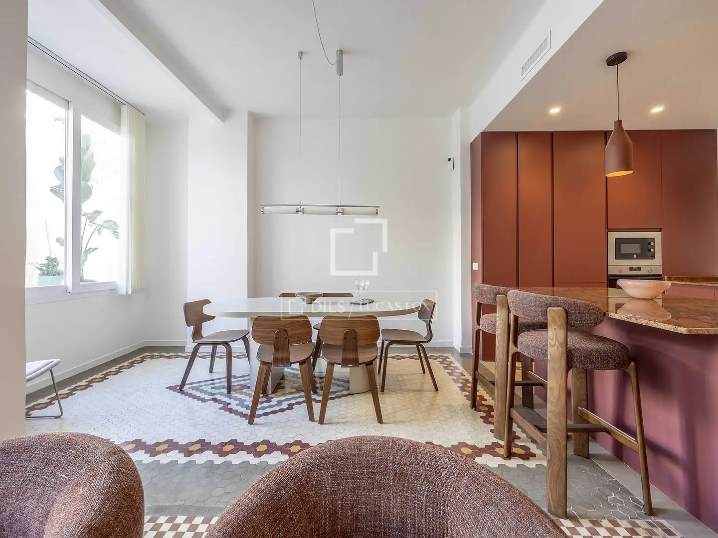 Comedor de Piso en venta en Valencia con Aire acondicionado, Terraza y Amueblado