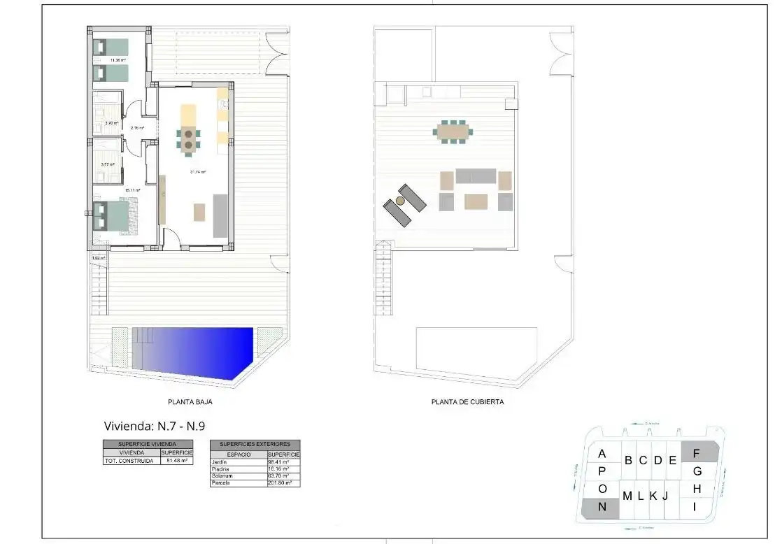 Casa o xalet en venda en Torre-Pacheco amb Jardí privat, Terrassa i Piscina