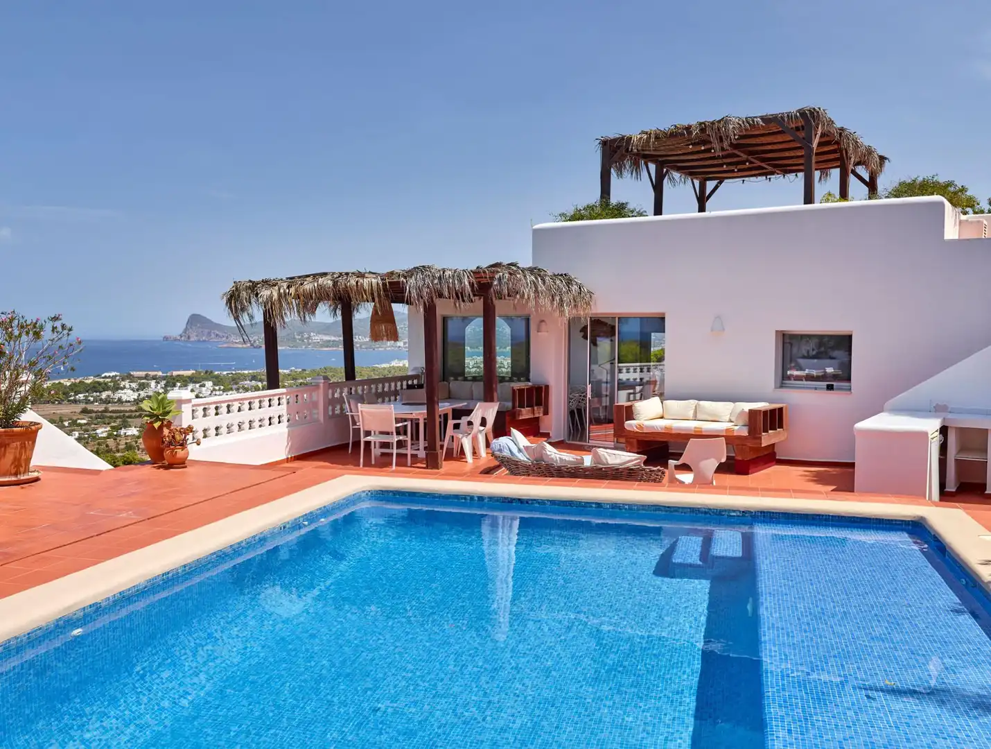 Terraza de Casa o chalet en venta en Sant Josep de sa Talaia con Aire acondicionado, Calefacción y Jardín privado