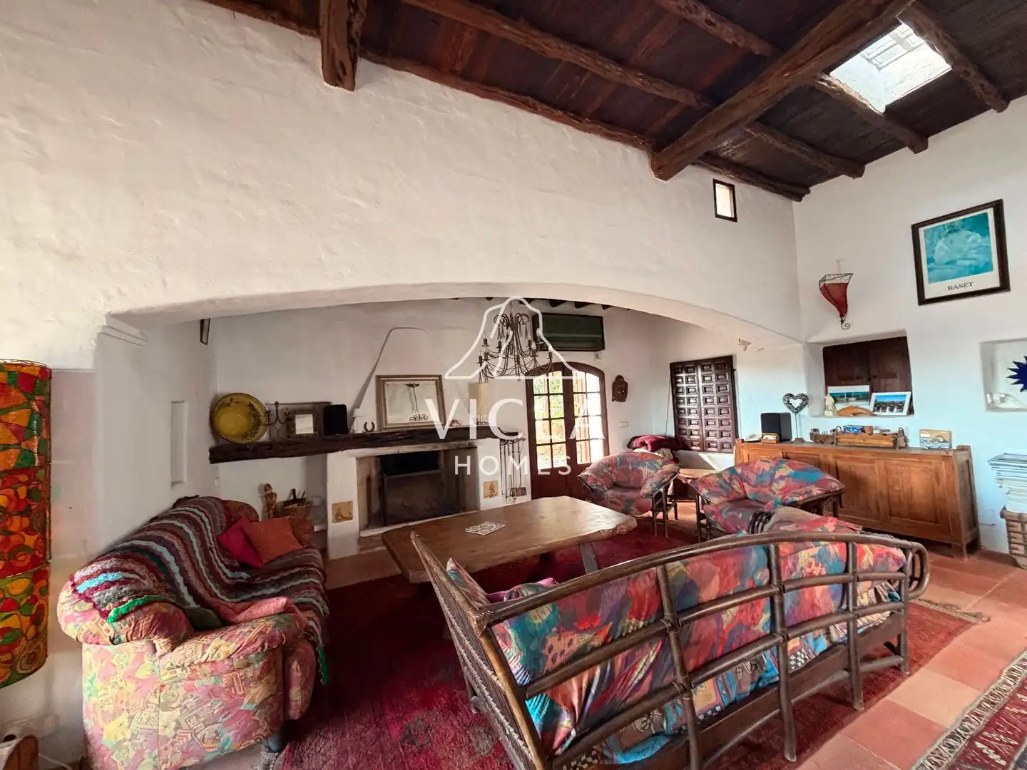 Sala de estar de Casa o chalet en venta en Sant Josep de sa Talaia con Aire acondicionado, Calefacción y Terraza