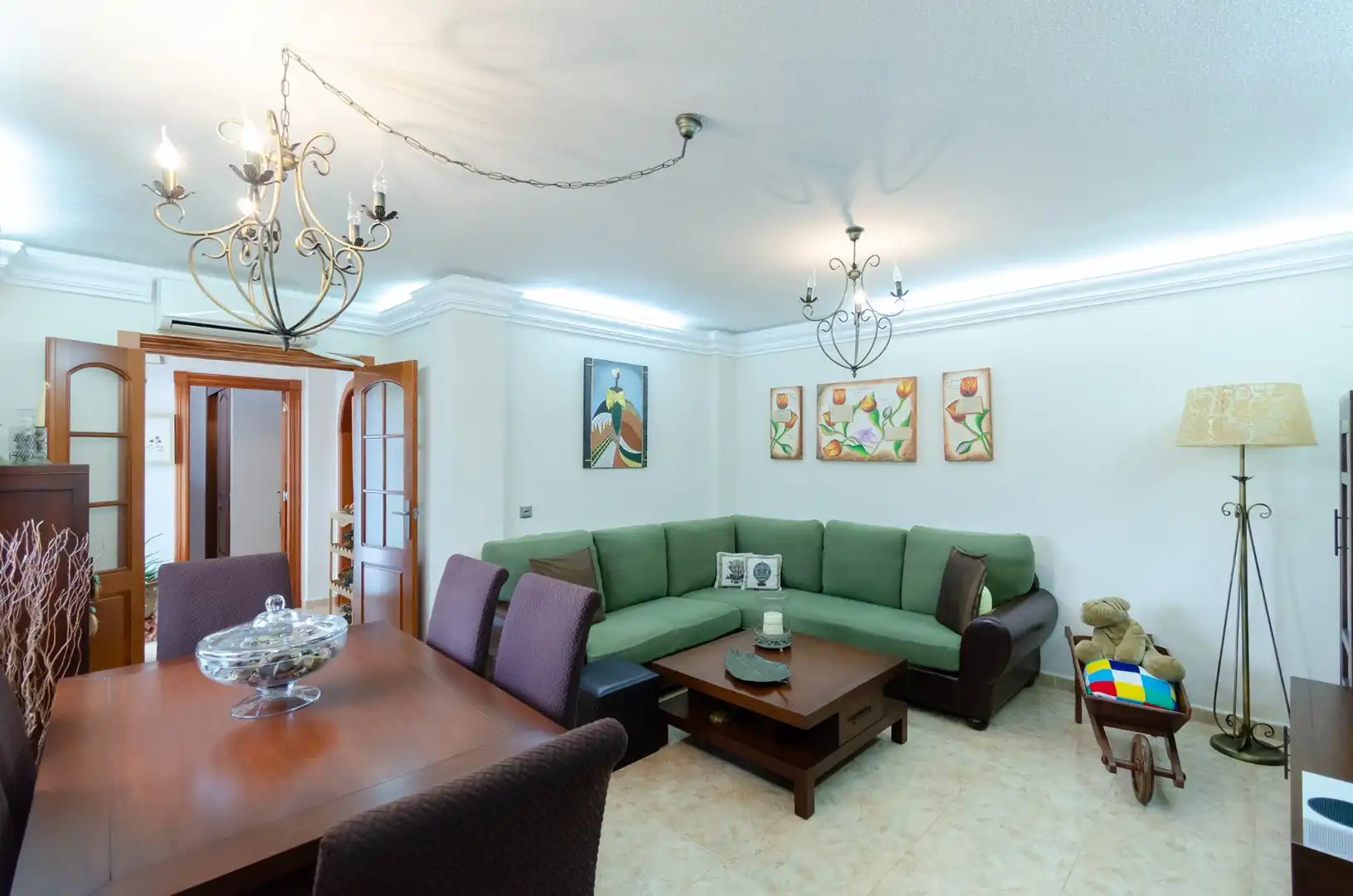 Living room of Houses for sale in Cartagena  with Air Conditioner, Terrace and Storage room