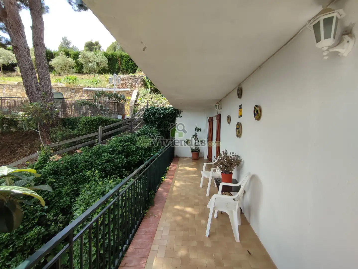 Terraza de Casa o chalet en venta en Vallirana con Calefacción, Jardín privado y Terraza