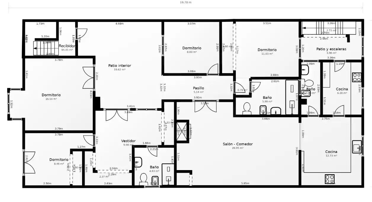 Casa bifamiliare in vendita a Núcleo urbano, imagen 39