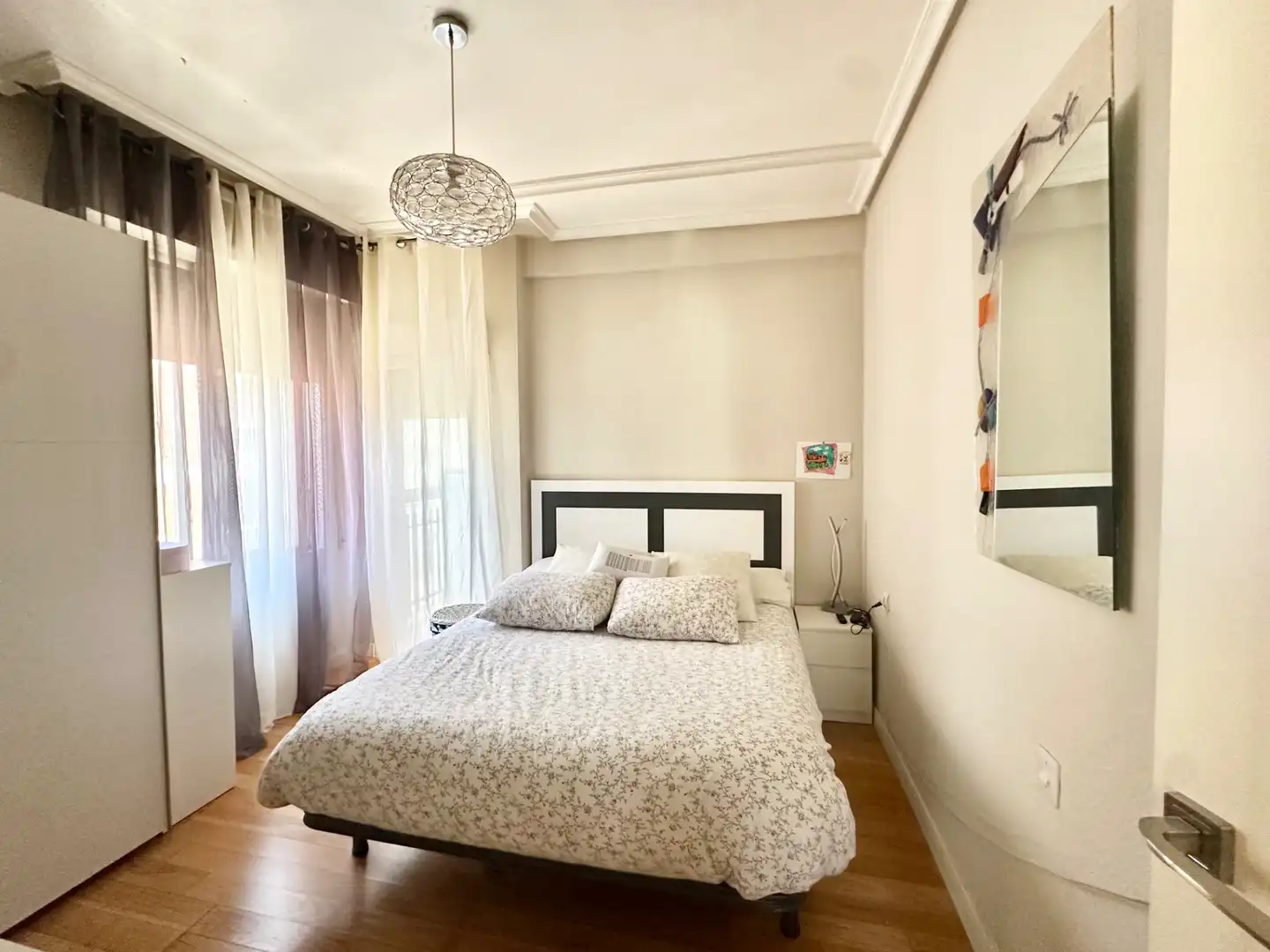 Bedroom of Flat for sale in Valladolid  with Heating and Furnished