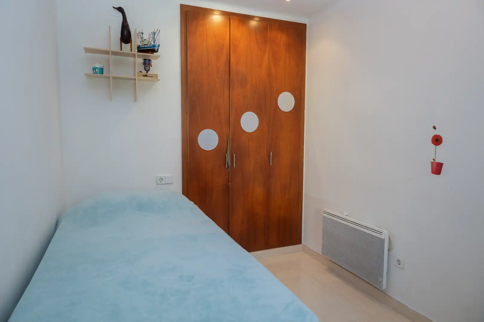 Schlafzimmer von Wohnung zum Verkauf in Palafrugell mit Heizung, Abstellraum und Ofen