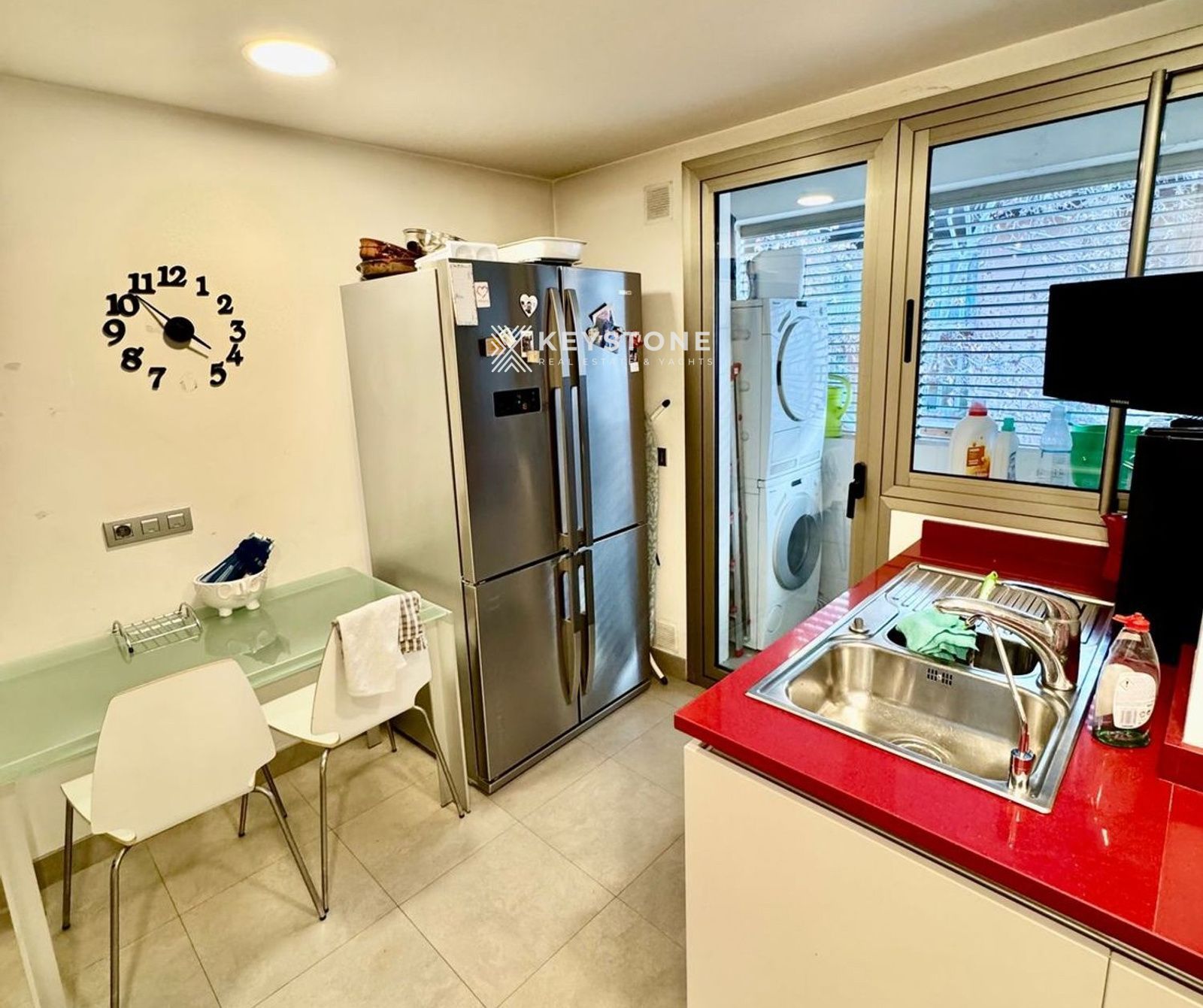 Kitchen of Flat to rent in  Palma de Mallorca  with Air Conditioner, Terrace and Furnished