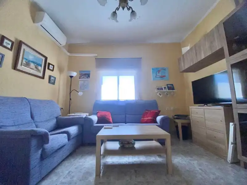 Living room of Flat for sale in Málaga Capital  with Air Conditioner and Heating