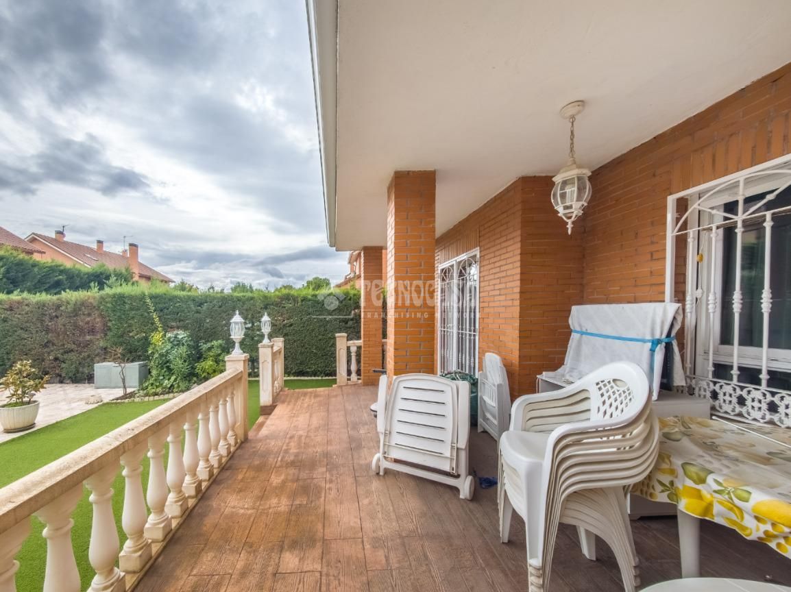 Garden of Single-family semi-detached for sale in Rivas-Vaciamadrid  with Air Conditioner, Heating and Terrace