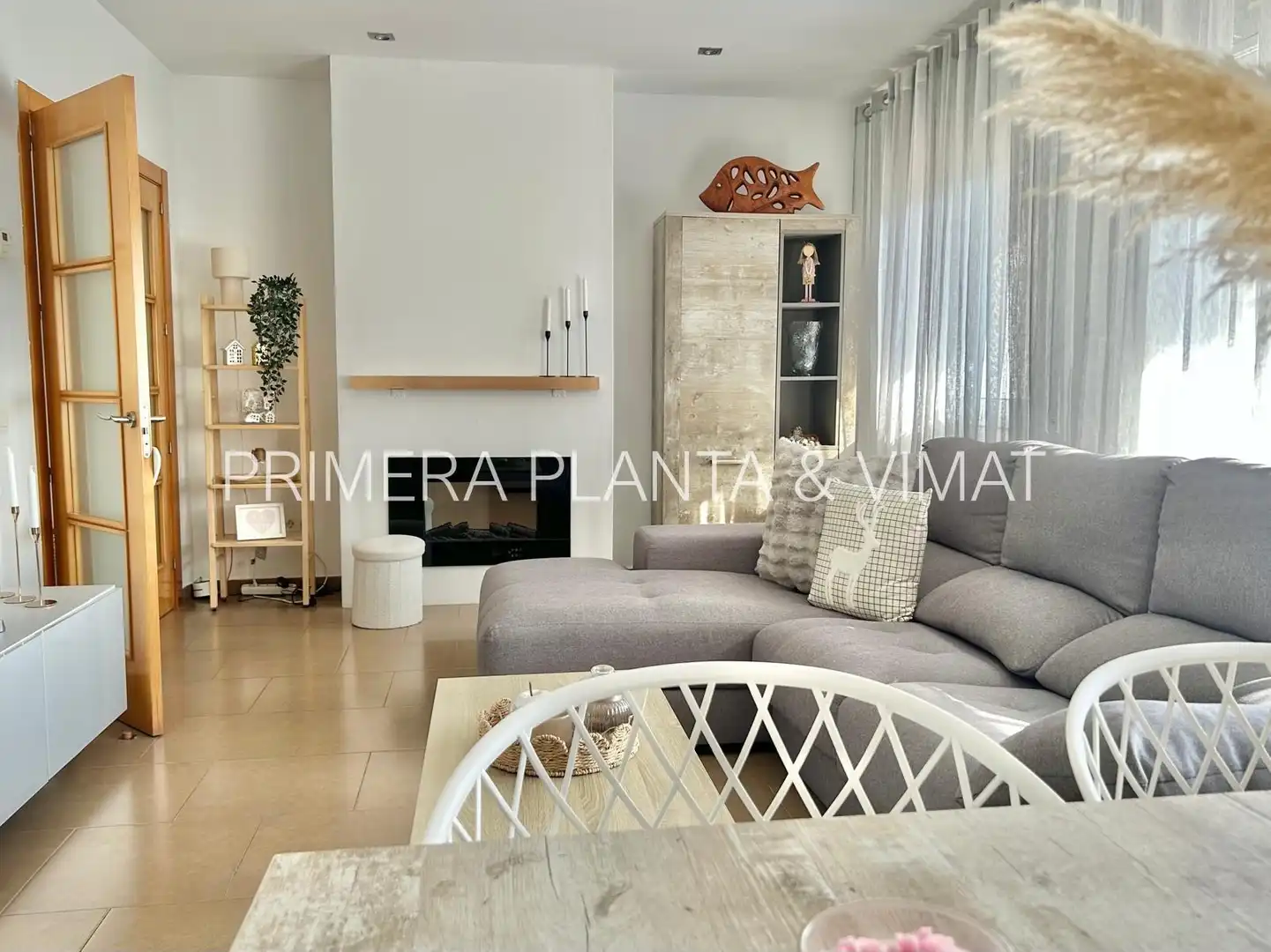 Living room of Houses for sale in Argentona  with Heating