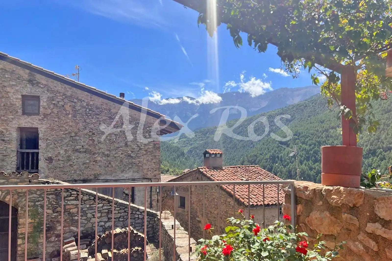 Vista exterior de Casa o chalet en venta en Arsèguel con Jardín privado y Terraza