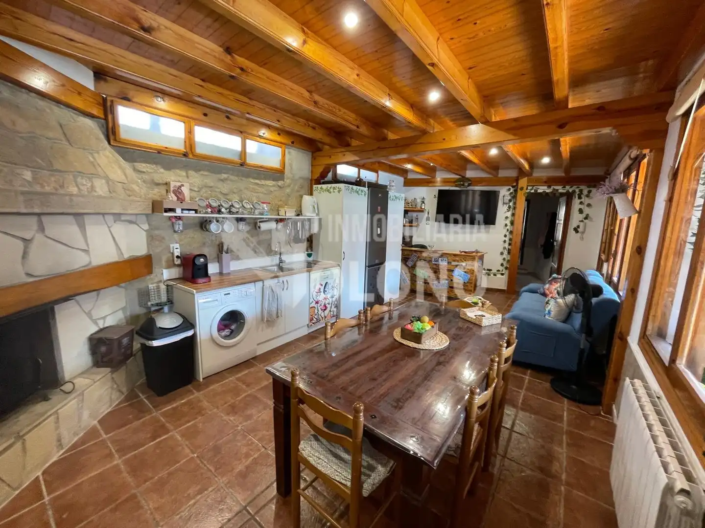 Cocina de Casa o chalet en venta en Rodezno con Calefacción, Jardín privado y Parquet