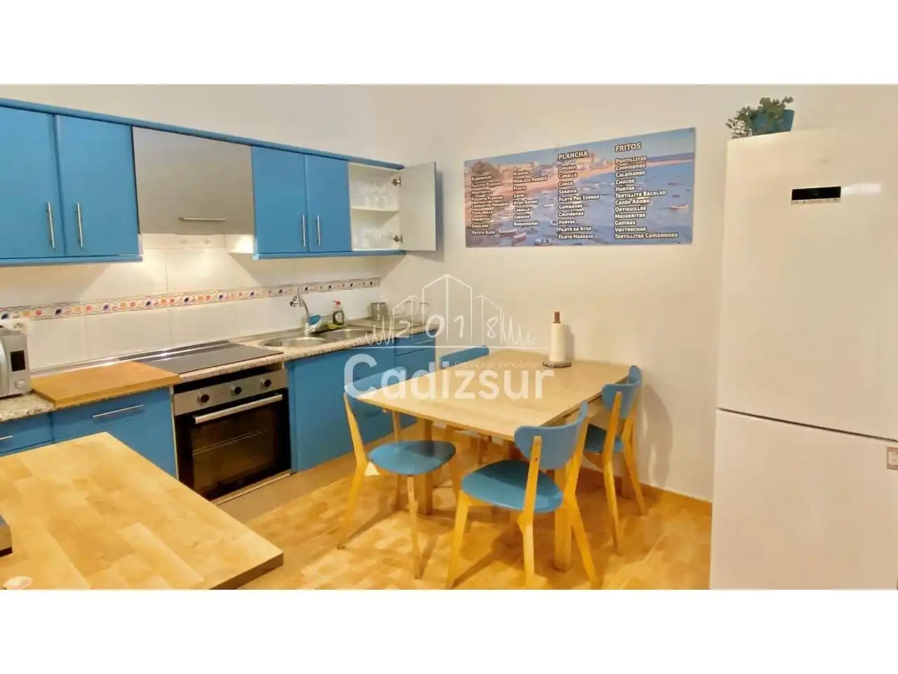 Cocina de Piso de alquiler en Cádiz con Amueblado