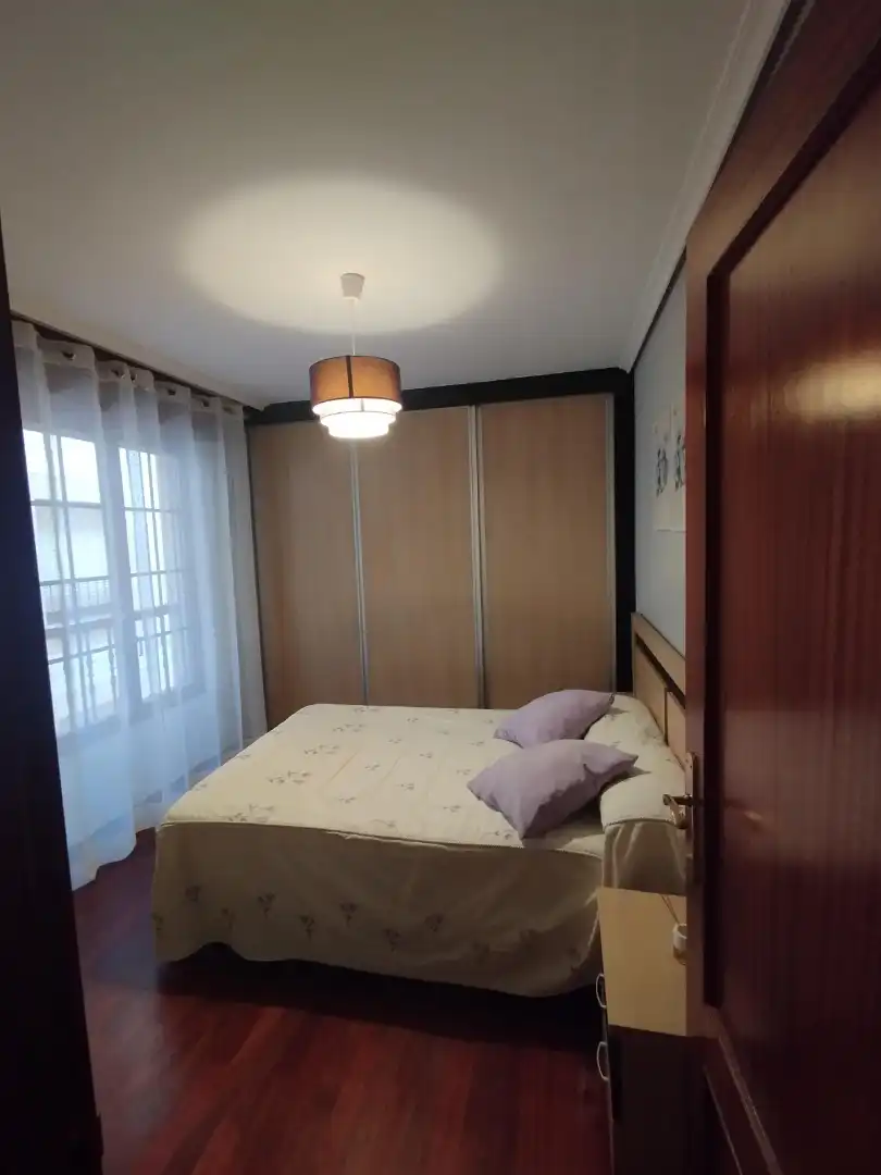 Schlafzimmer von Wohnung zur Miete in Santa María de Cayón mit Heizung, Parkett und Terrasse