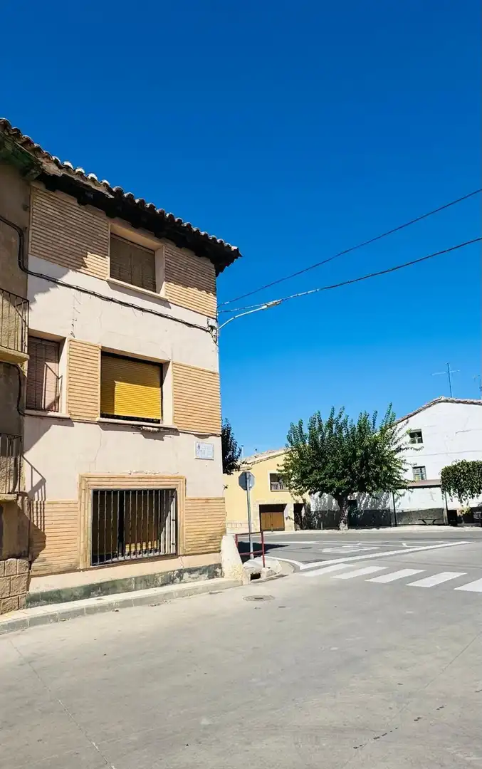 Vista exterior de Casa o chalet en venta en Mallén con Calefacción, Jardín privado y Trastero