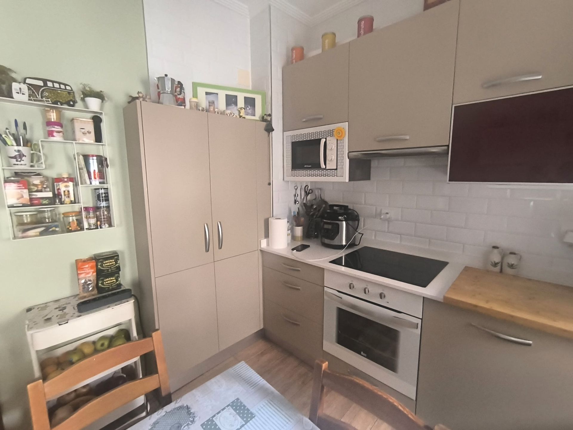 Kitchen of Flat for sale in Abanto y Ciérvana-Abanto Zierbena  with Heating