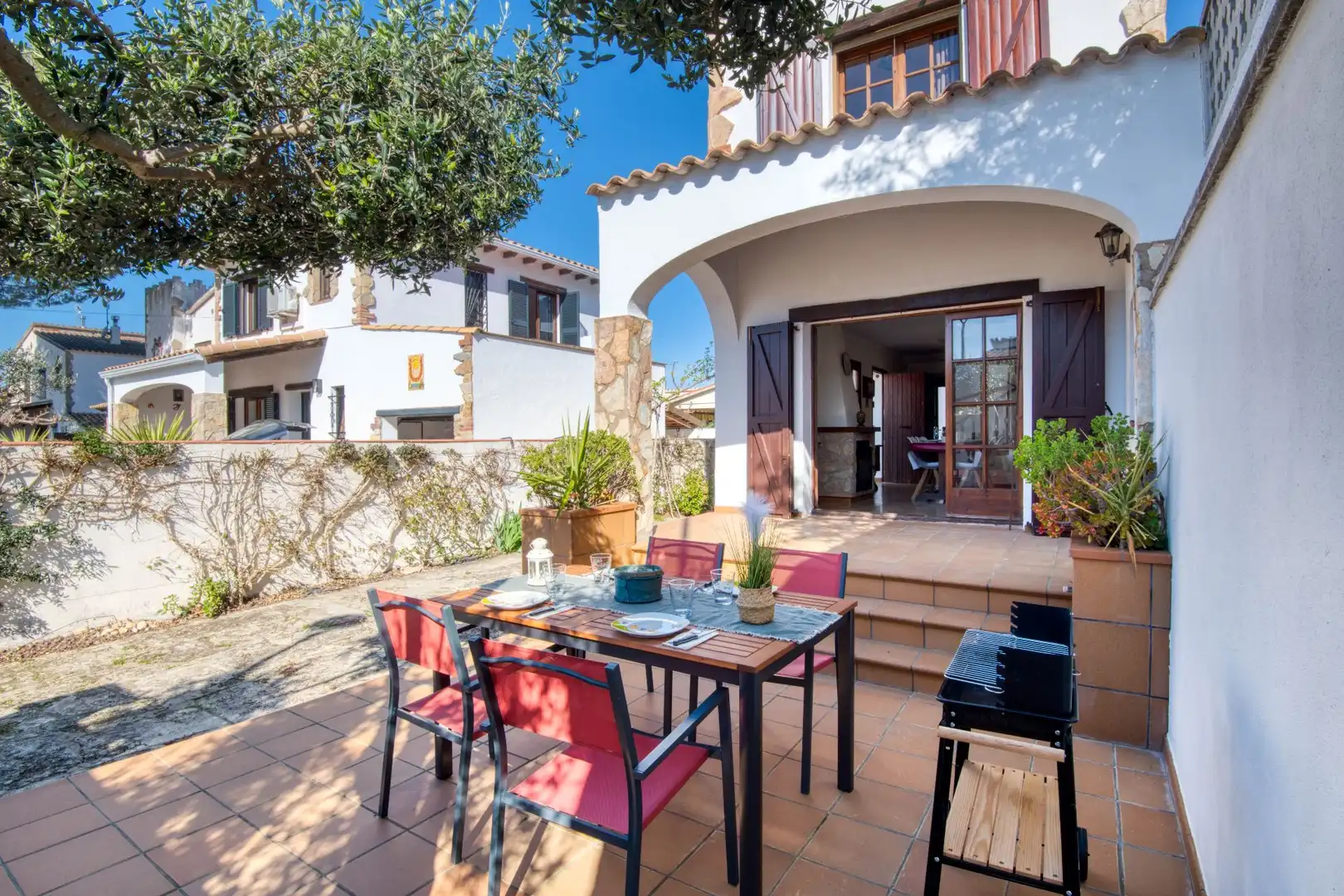 Terraza de Casa o chalet en venta en L'Escala con Aire acondicionado, Calefacción y Jardín privado
