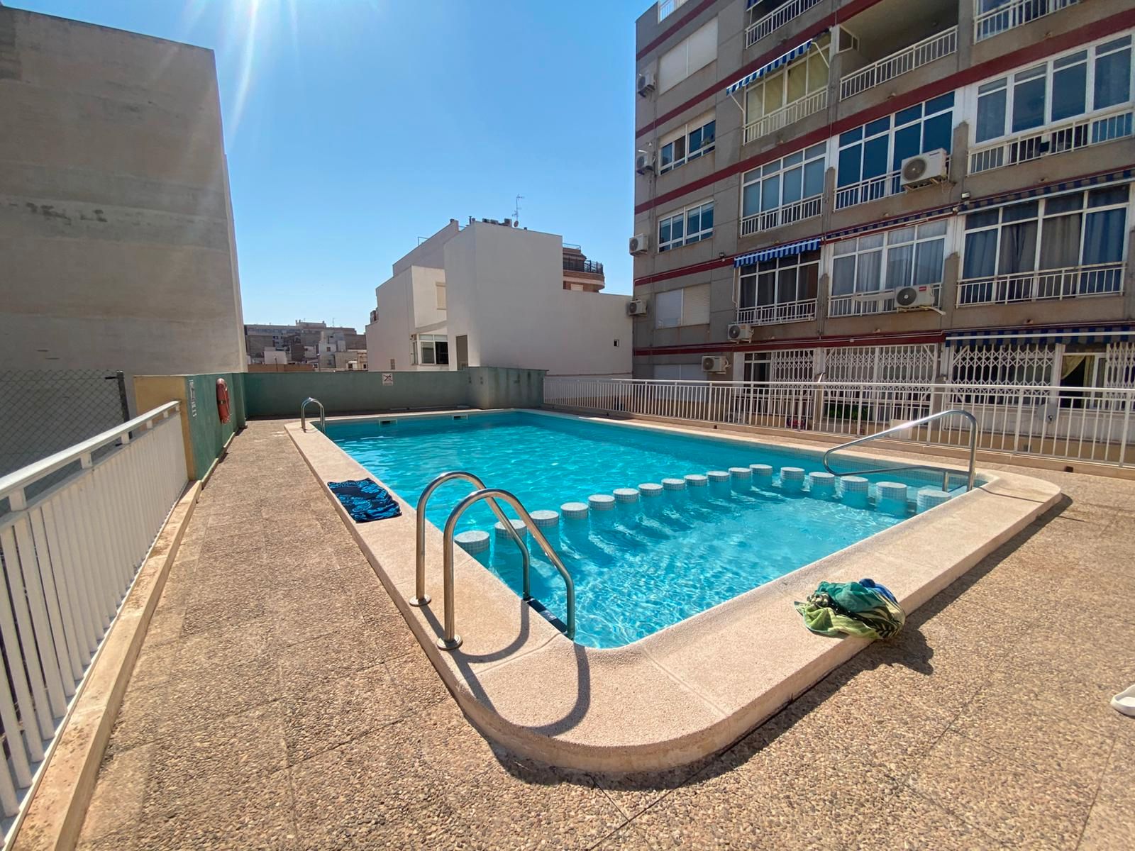 Swimming pool of Apartment for sale in Torrevieja  with Terrace, Furnished and Community pool