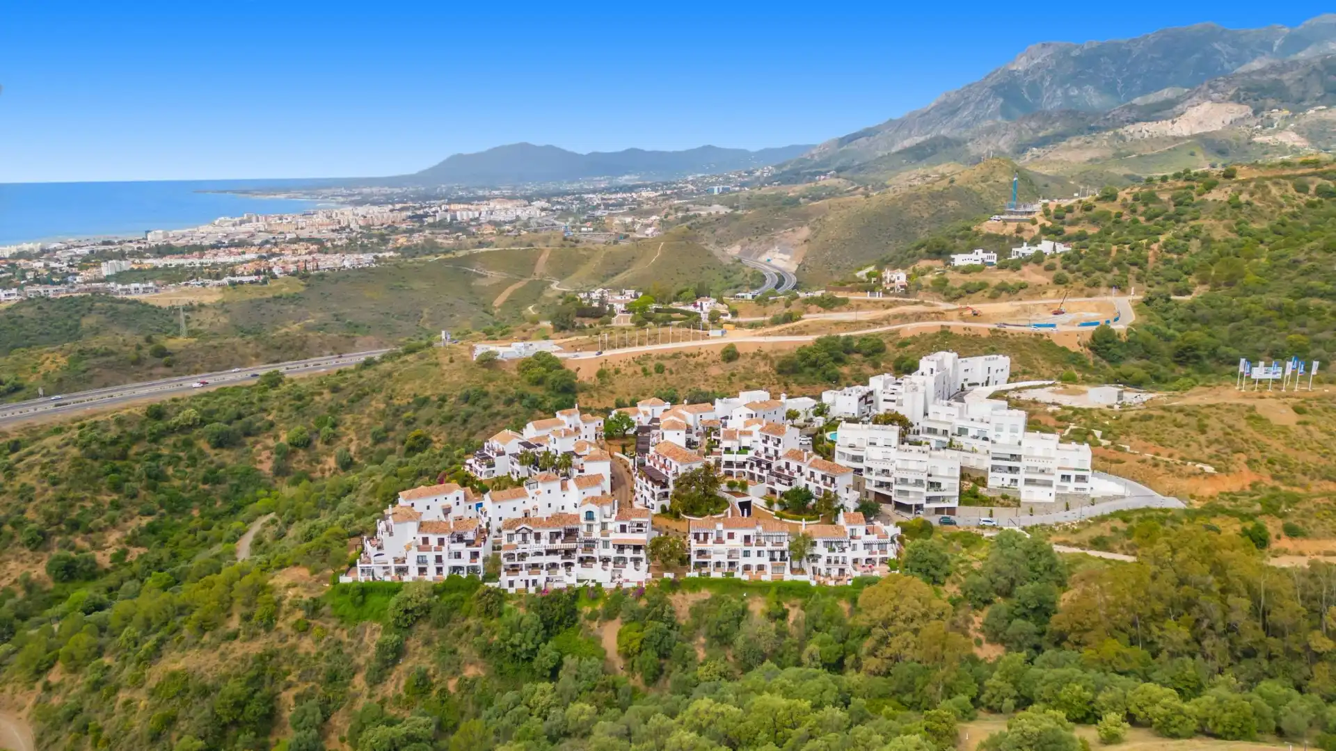 Exterior view of Attic for sale in Marbella  with Air Conditioner, Heating and Terrace