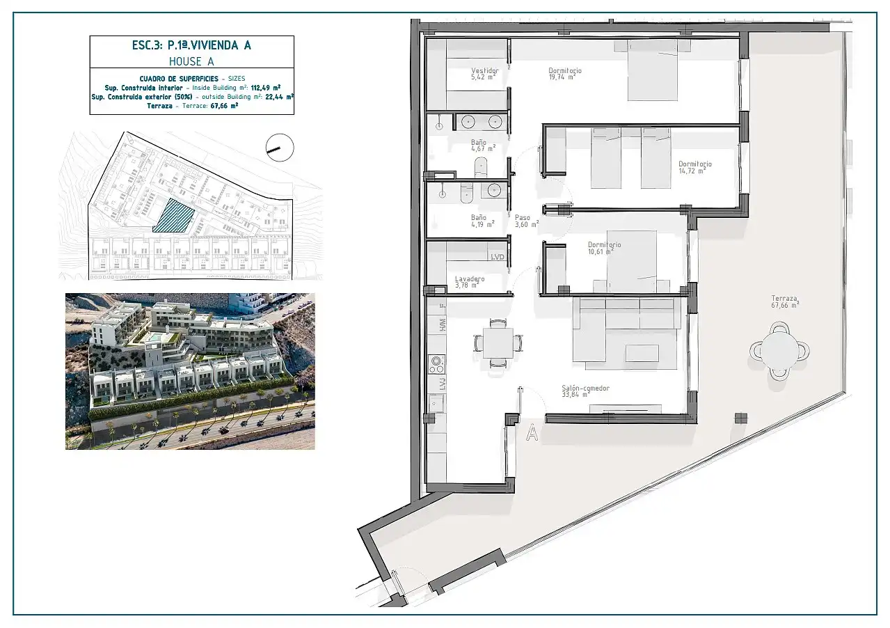 Apartment mit Terrasse zum Verkauf in El Hornillo, imagen 10