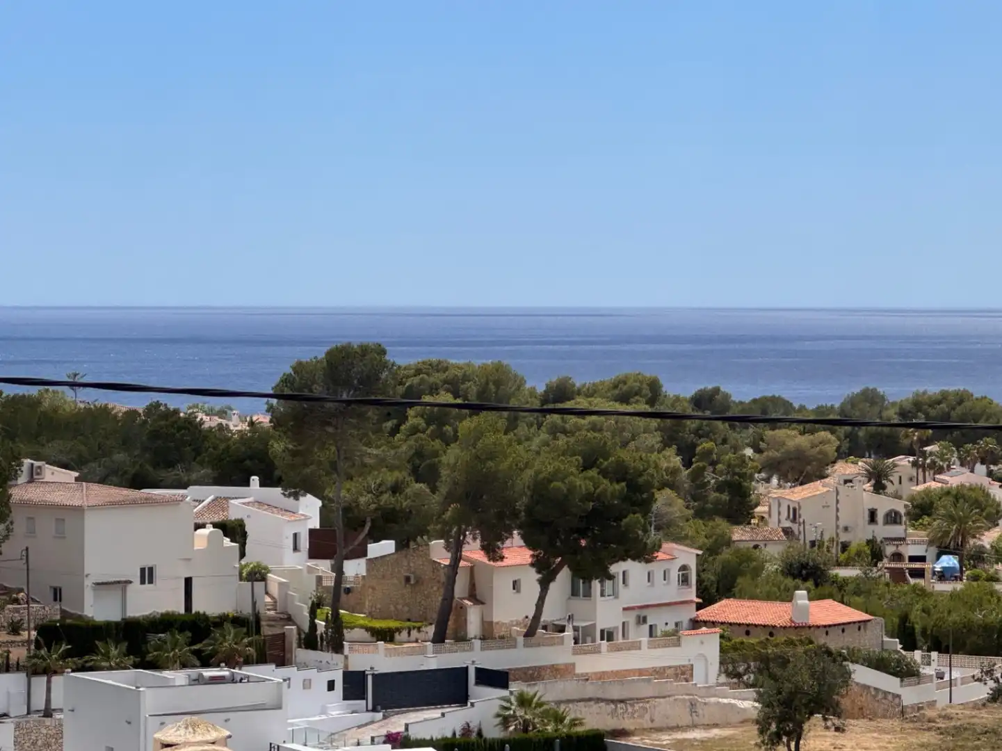 Vista exterior de Apartamento en venta en Moraira con Aire acondicionado, Calefacción y Terraza