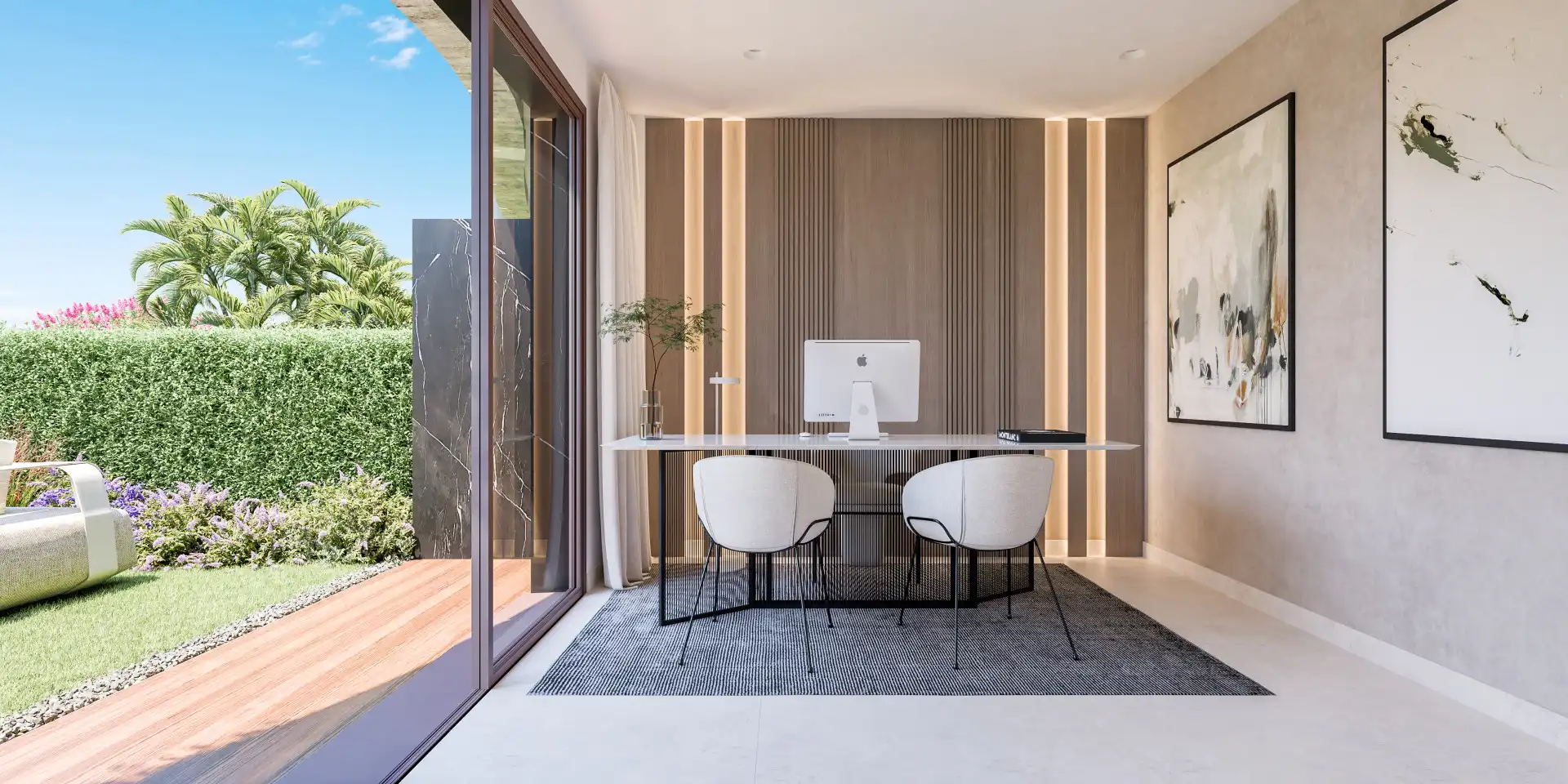 Ground floor for sale in Marbella  with Air Conditioner, Private garden and Terrace